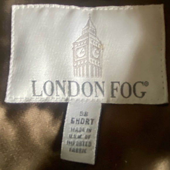 London Fog Vintage Coat W/ Zip Out Lining Men’s 38 Short Made USA Button - Picture 4 of 8